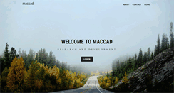 Desktop Screenshot of maccad.com